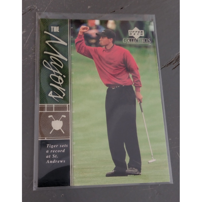 2001 Upper Deck Tiger Woods #TWC20 Rookie Card