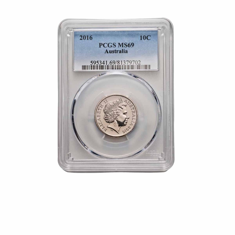 2016 10c PCGS MS69 (Gem Uncirculated)