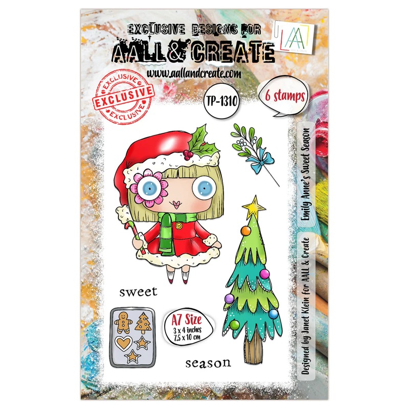 AALL and Create –  A7 Stamp Set – Emily Annes Sweet Season #1310