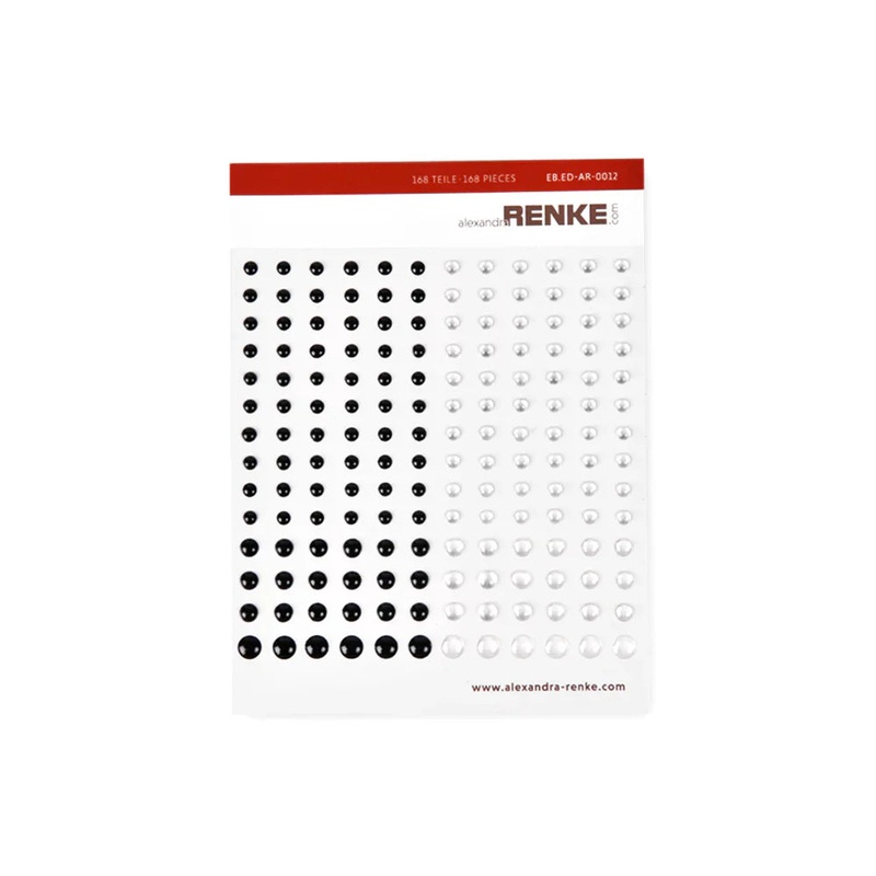 Alexandra Renke Enamel Dots Black & Transparent