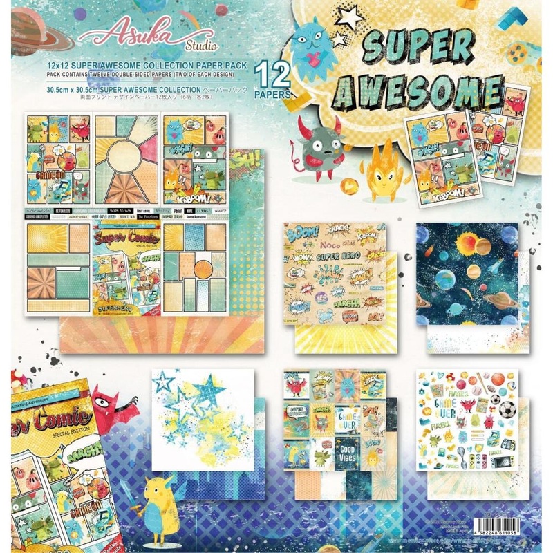 Asuka Studio Collection Pack 12X12 Super Awesome