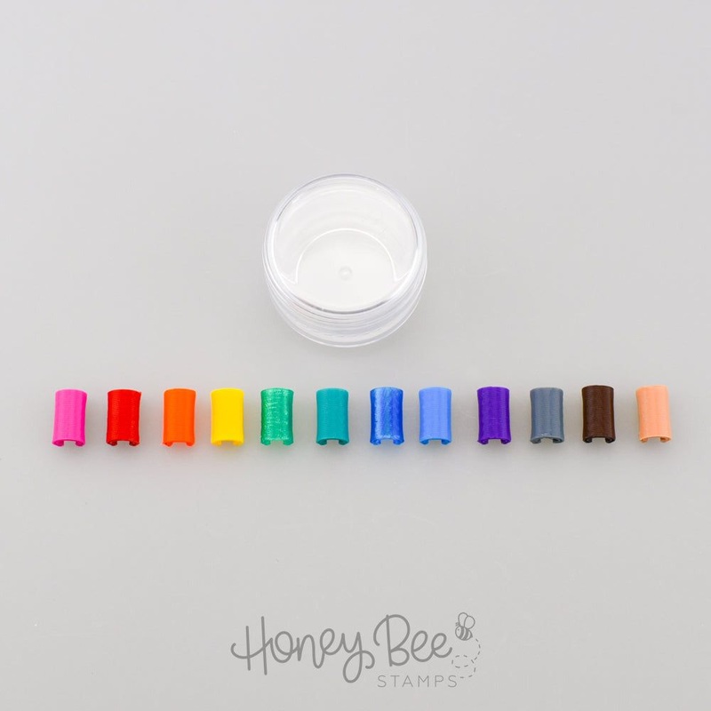Brush Buddies – 12pk Multicolor Clips