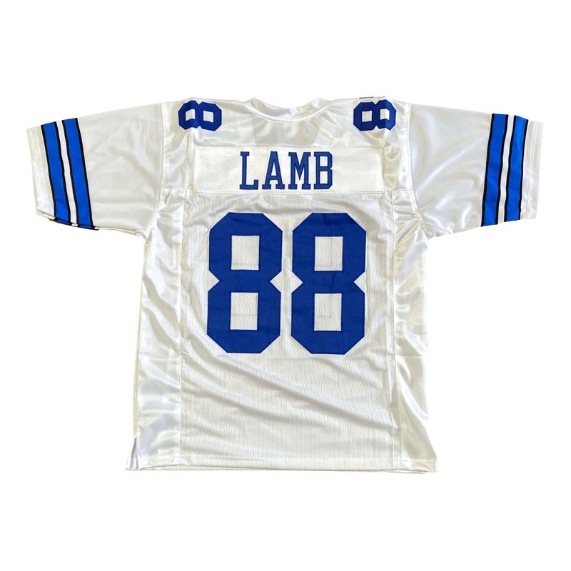 CeeDee Lamb Dallas White Football Jersey