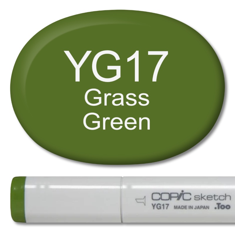 Copic Sketch Marker – YG17 Grass Green