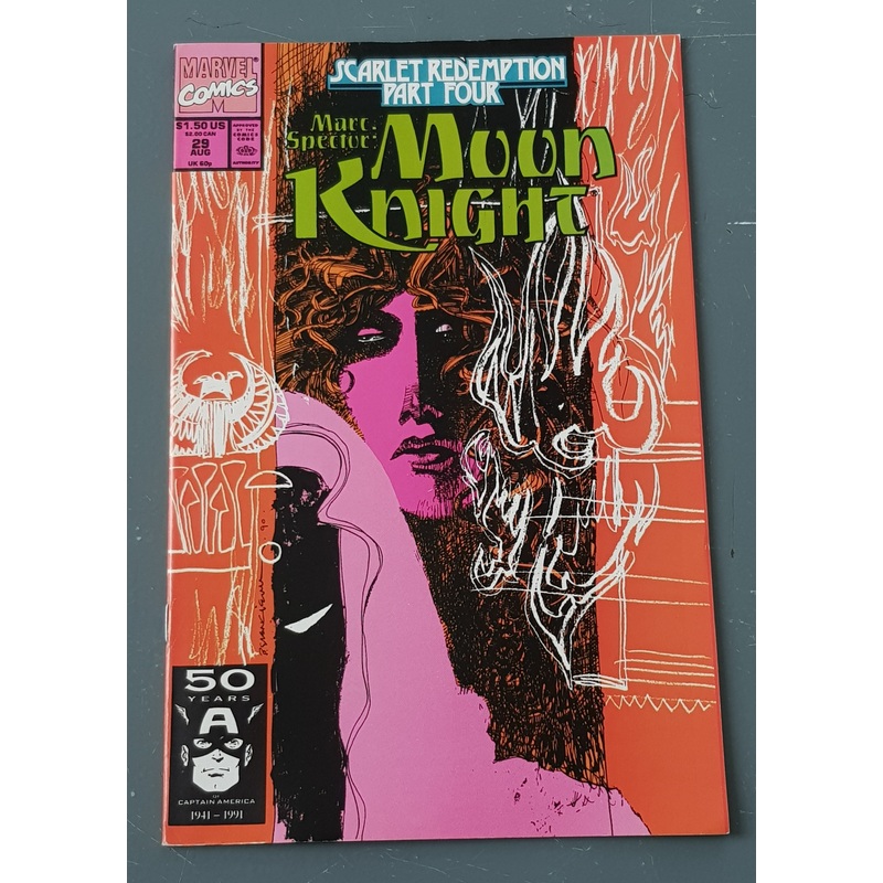 Marc Spector Moon Knight #29 VF