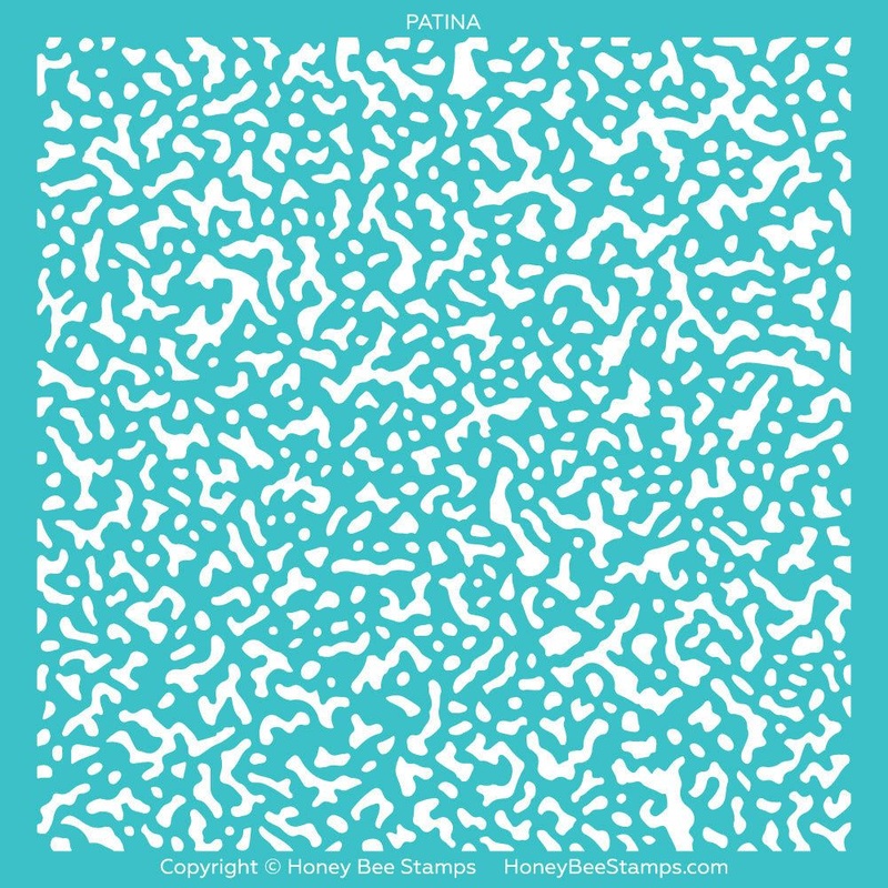 Patina Background – 6×6 Stencil