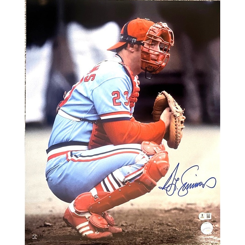 St. Louis Cardinals Hall of Famer TED SIMMONS Signed 16×20 Photo #2 AUTO – BAS
