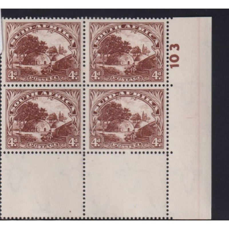 1952 4d  CYLINDER  BLOCK UM   – SACC 117