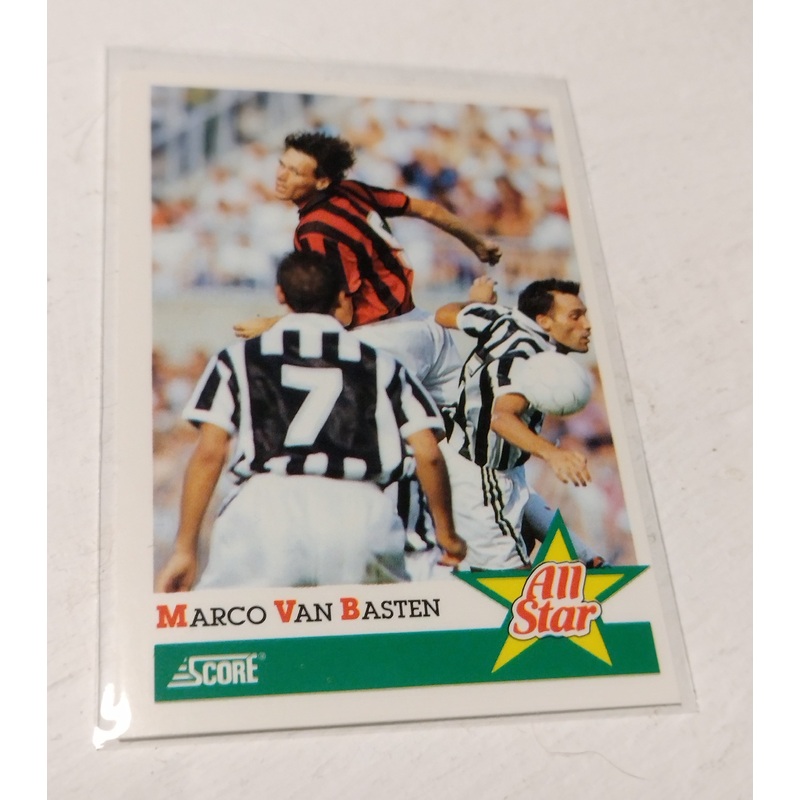 1992 Score Calciarori Serie A & B Marco van Basten AC Milan #415 Trading Card