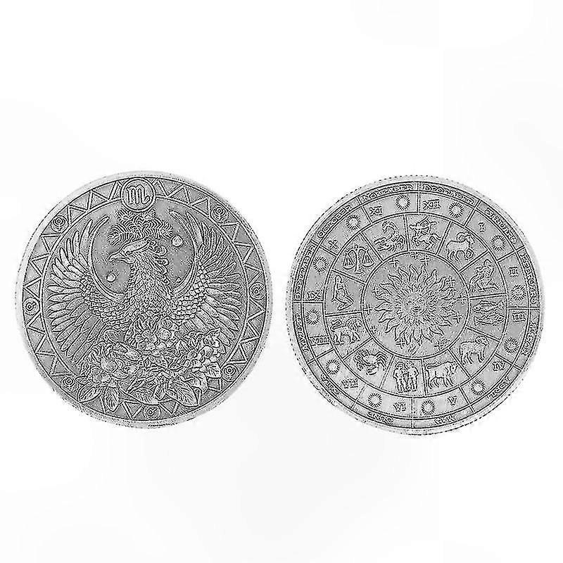 2-Pack Zodiac Theme Collectible Coins
