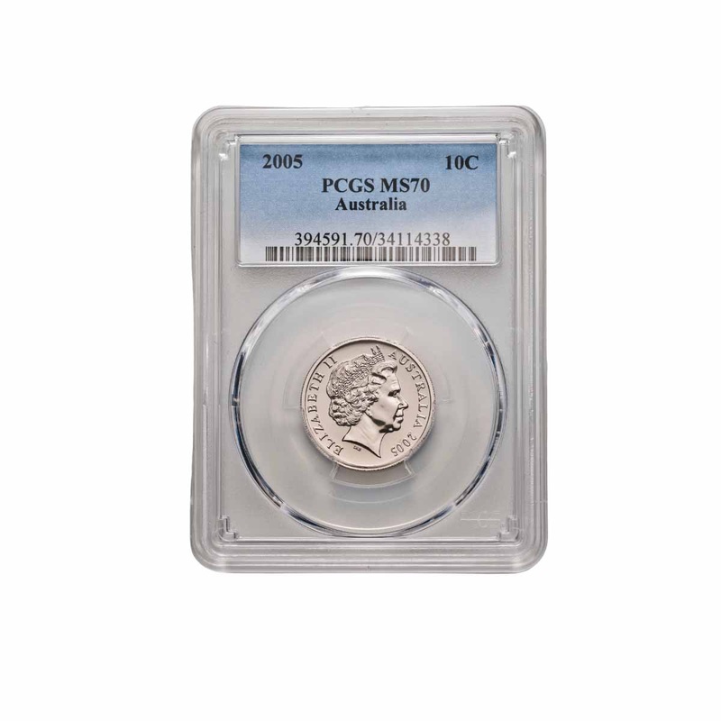 2005 10c PCGS MS70 (FDC)