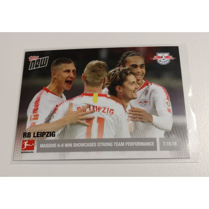 2018-19 Topps Now Bundesliga #25 RB Leipzig Trading Card