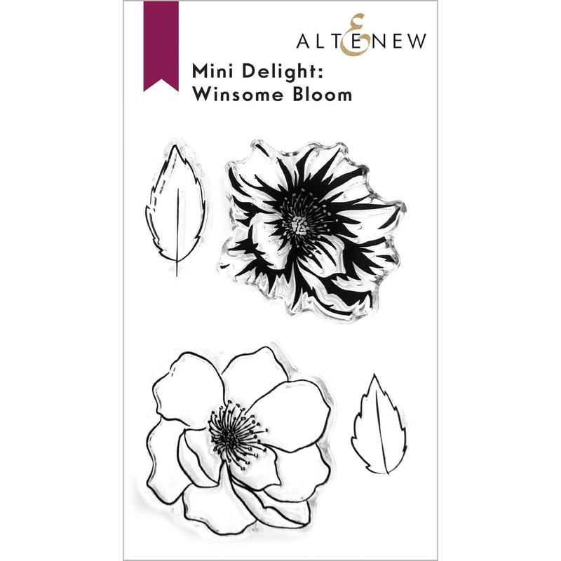 Altenew Mini Delight: Winsome Bloom Stamp & Die Set