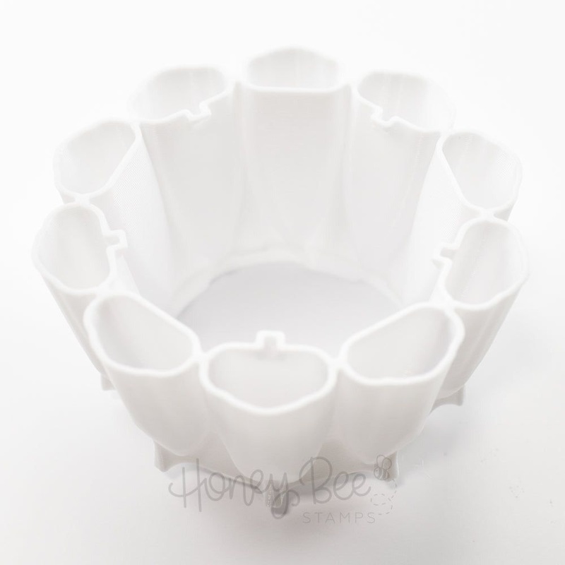 Ballerina Brush Holder Caddy Add On – White