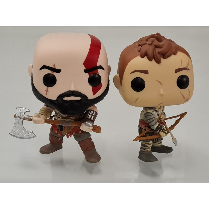 Funko Pop! Games God of War Kratos and Atreus Exclusive Vinyl Figure 2-Pack (no box)