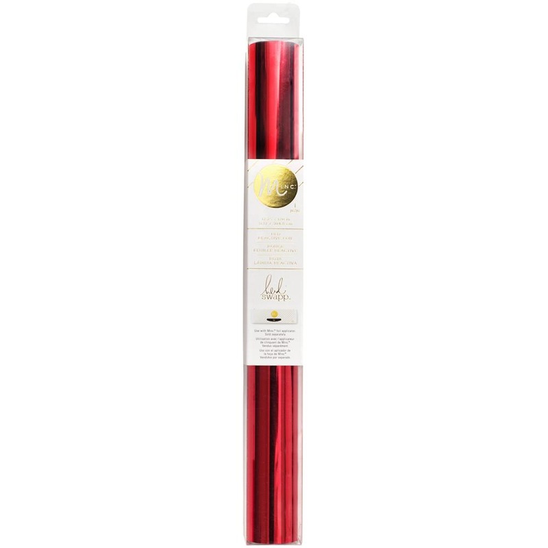 Heidi Swapp Minc Reactive Foil 12.25 Red 10′ Roll