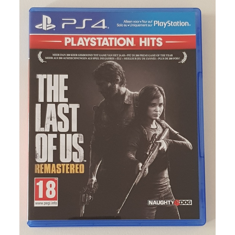 Last of Us Remastered Playstation 4 Playstation Hits Edition Video Game
