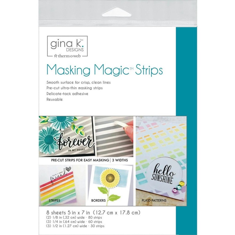 Masking Magic Strips 5×7 – 8 Sheets by Gina K