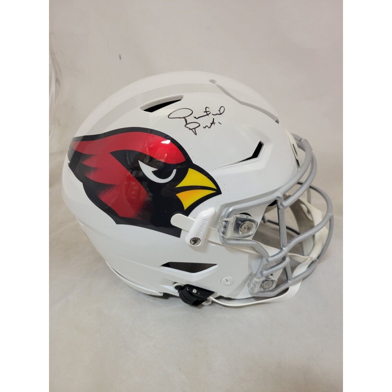 PATRICK PETERSON SIGNED ARIZONA CARDINALS SPEEDFLEX AUTHENTIC HELMET BECKETT