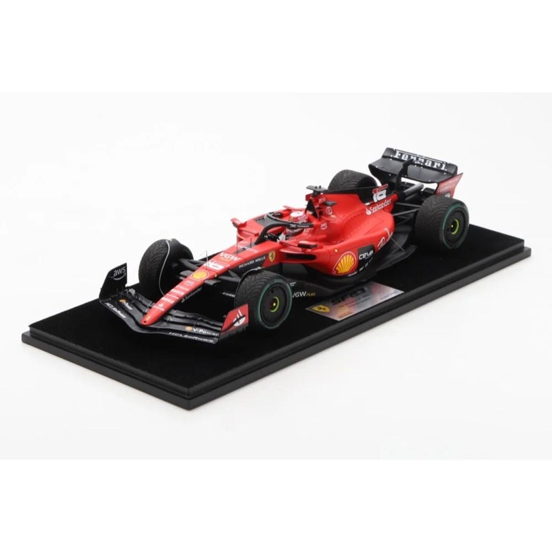 Scuderia Ferrari SF23 No. 16 Scuderia Ferrari 6th Monaco GP 2023 Charles Lerlerc – 1:18 Scale Resin Model Car