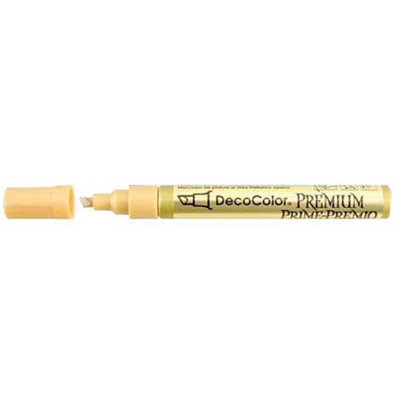 Uchida DecoColor Premium Paint Markers, 2mm Leafing Tip, Gold