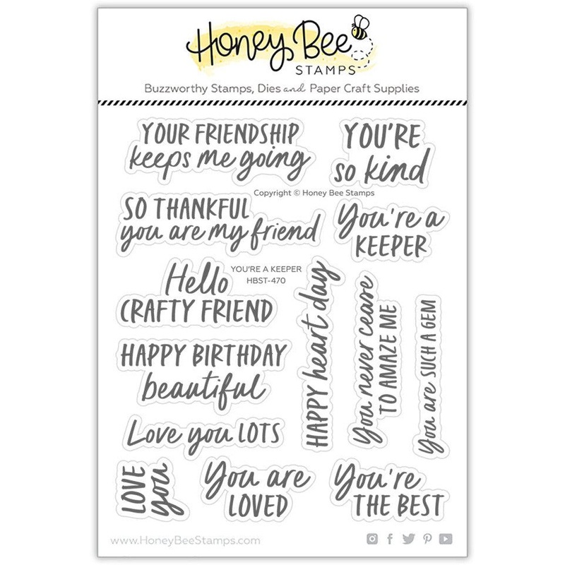You’re A Keeper – 5×6 Stamp Set