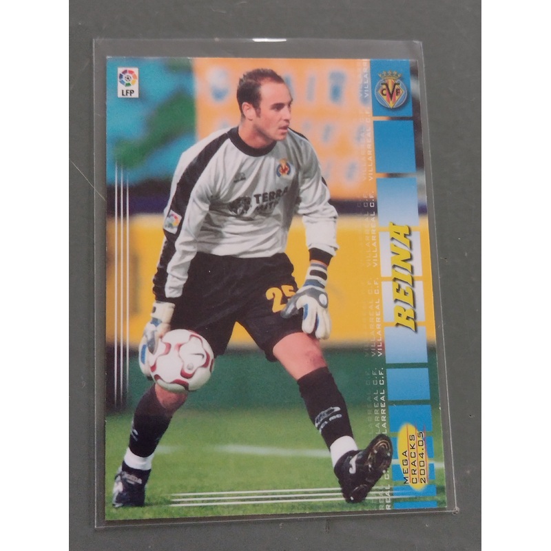 2004-05 Panini Mega Cracks La Liga Jose Reina #326 Trading Card