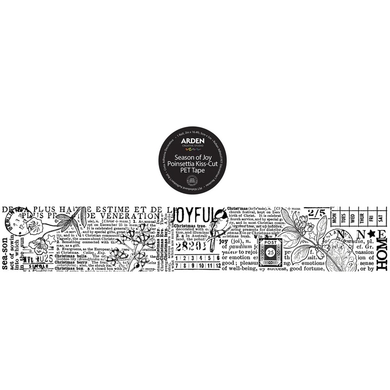 Arden Creative Studio  Season of Joy Journal Continuous PET Tape