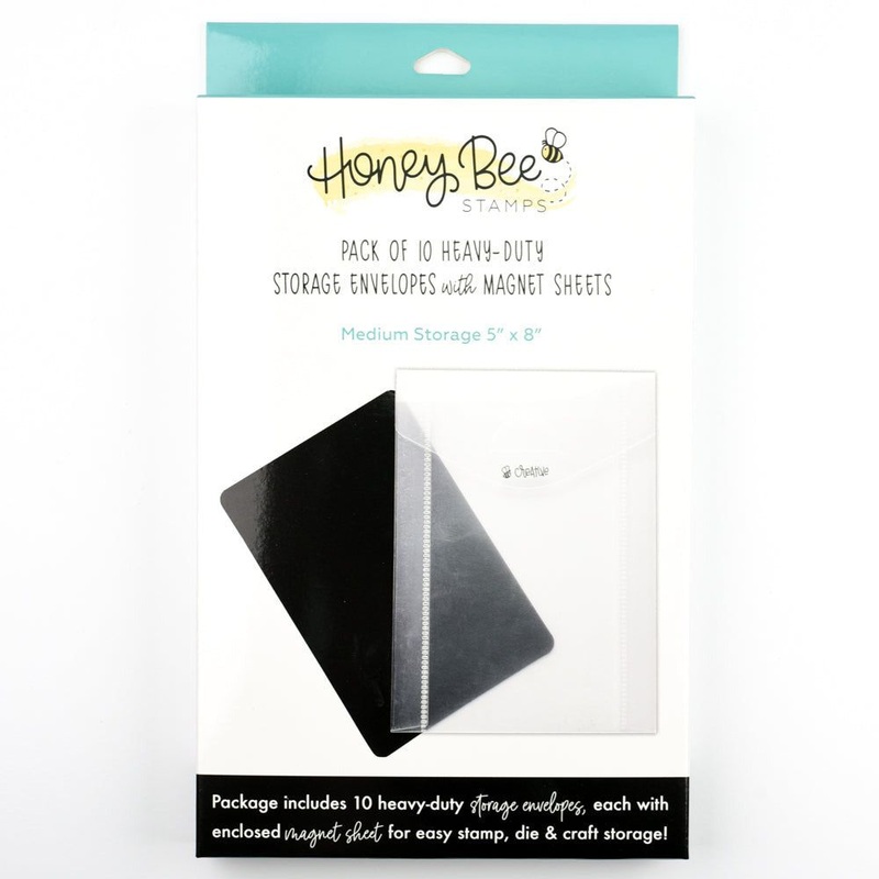 Bee Creative – Medium Storage Pockets with Magnets 4 1/4 x 7 3/4