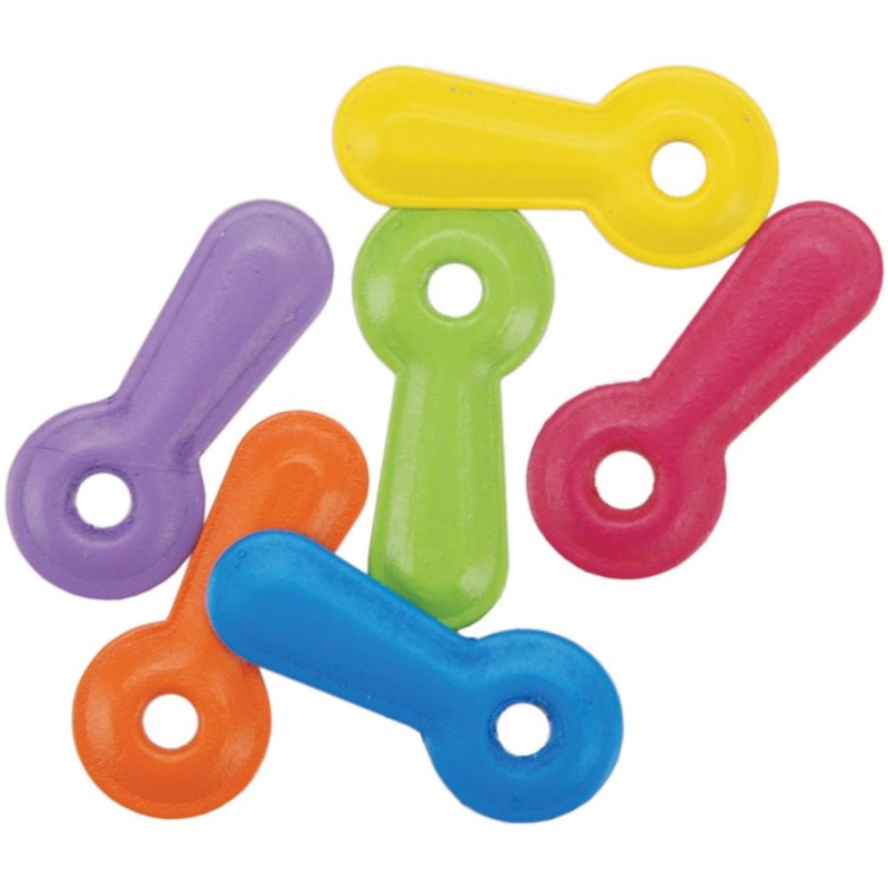 Creative Impressions Painted Metal Turn Mounts 50/Pkg Tropical