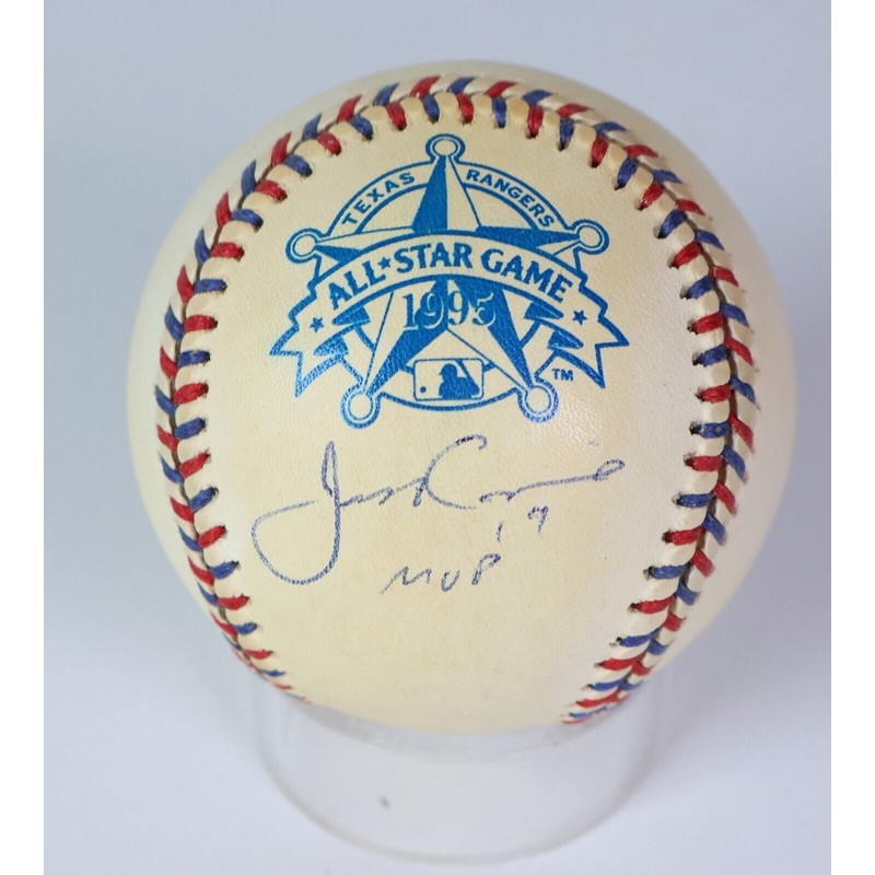 Jeff Conine Autographed/Inscribed MVP 1995 MLB All-Star Game Baseball JSA COA