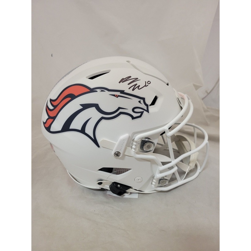 BO NIX SIGNED DENVER BRONCOS ALTERNATE SPEEDFLEX AUTHENTIC HELMET BECKETT QR