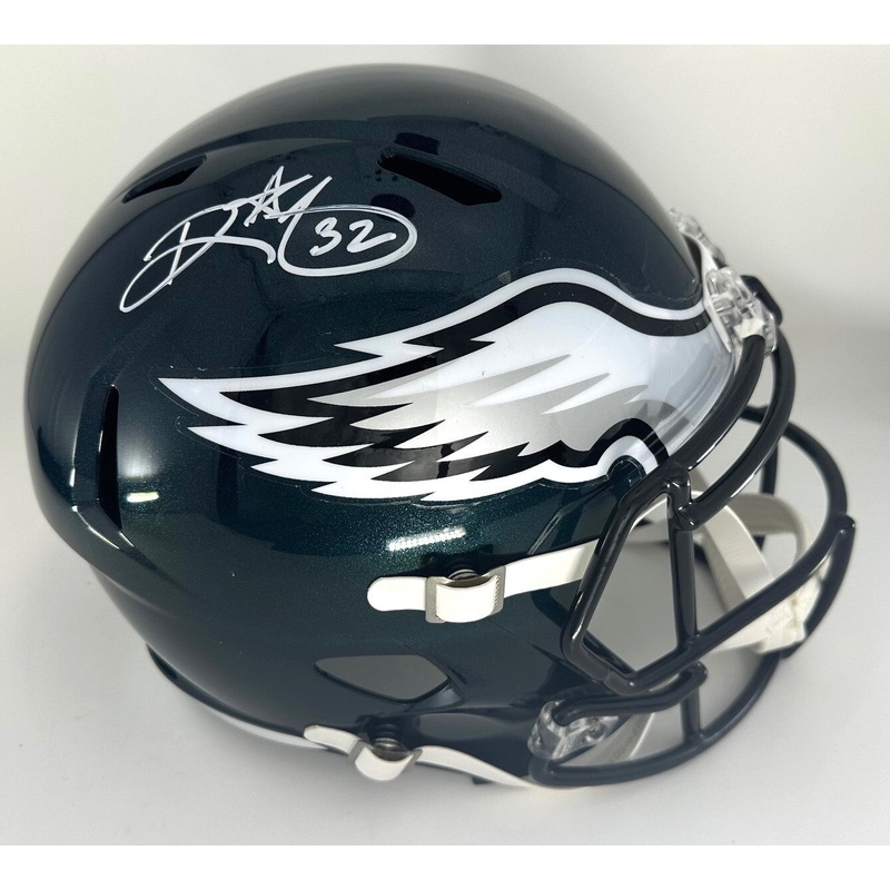 Eagles RB RICKY WATTERS Signed Full Size Replica Speed Helmet AUTO – BAS