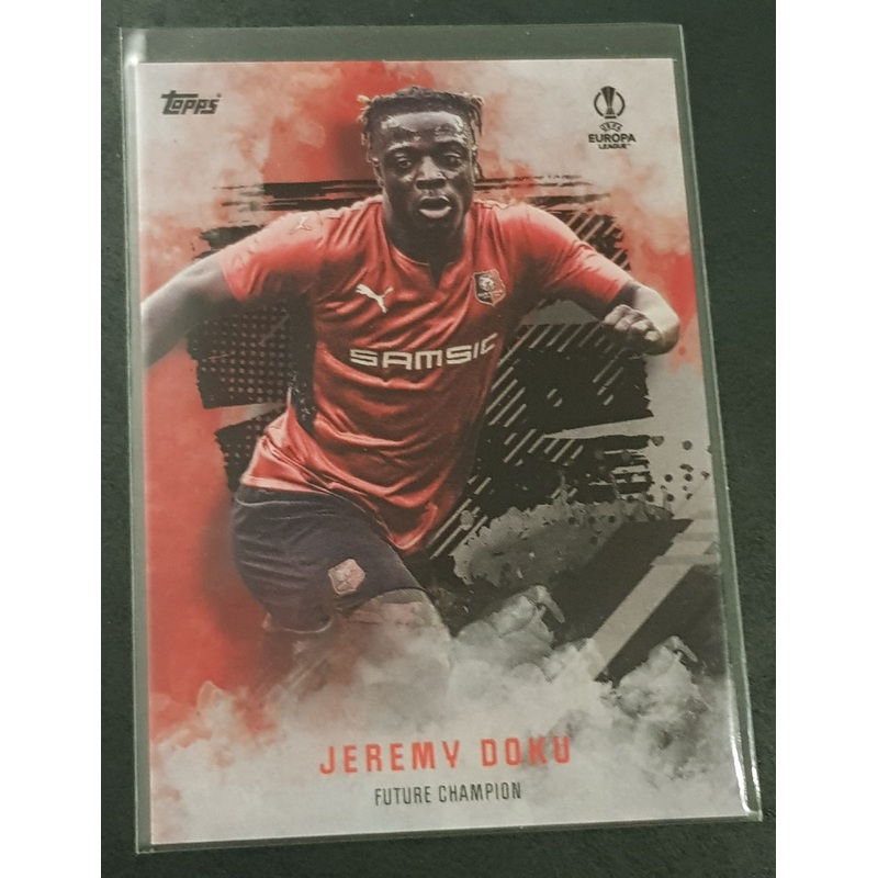 Future Champions by Mason Mount Jeremy Doku Trading Card