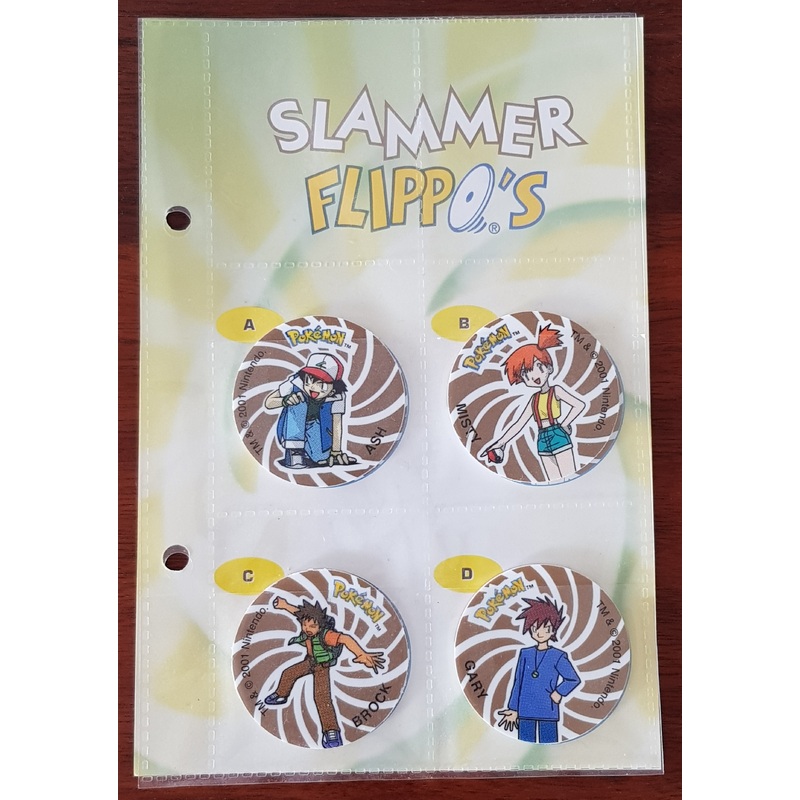 Pokemon Flippo’s / Tazo’s Slammer Set