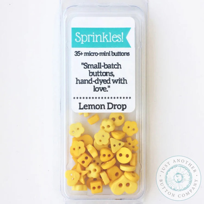 Sprinkle Pack Mini Buttons – Lemon Drop