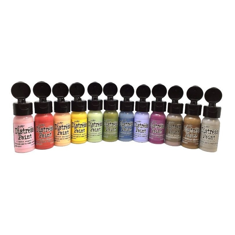 Tim Holtz Distress Paint Flip Top 1oz VARIOUS COLORS