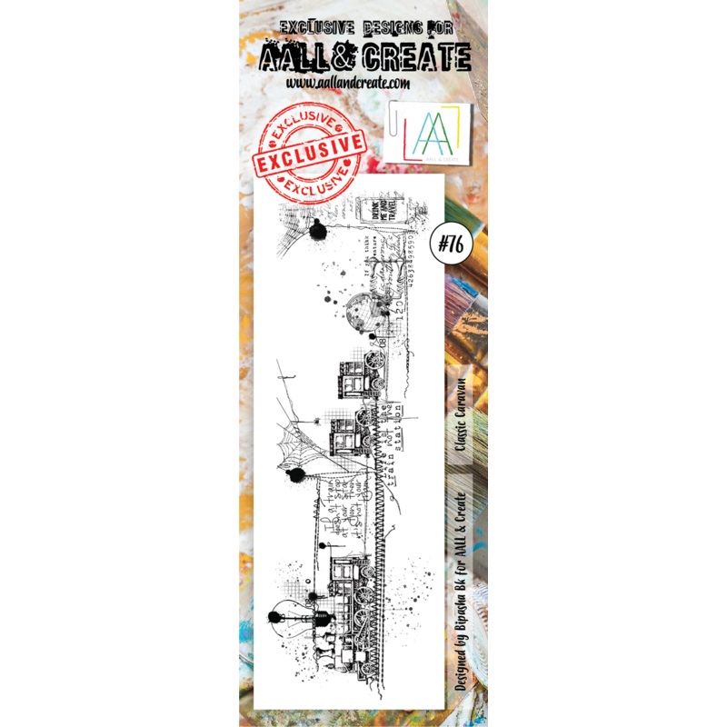 #76 – Border Stamp Set – Classic Caravan