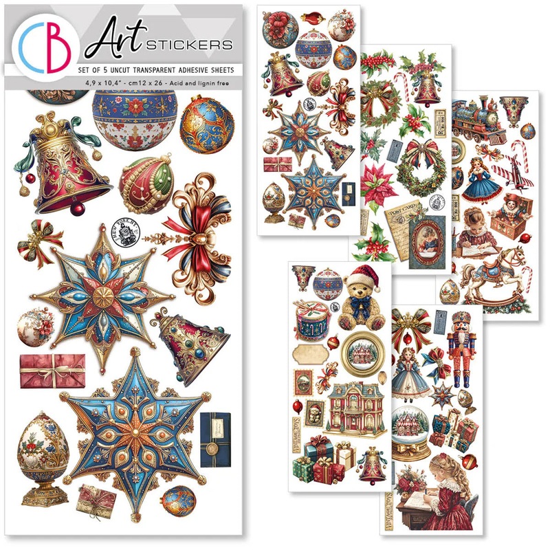 Ciao Bella – Toy Shop Transparent Adhesive Sheets 5/Pkg