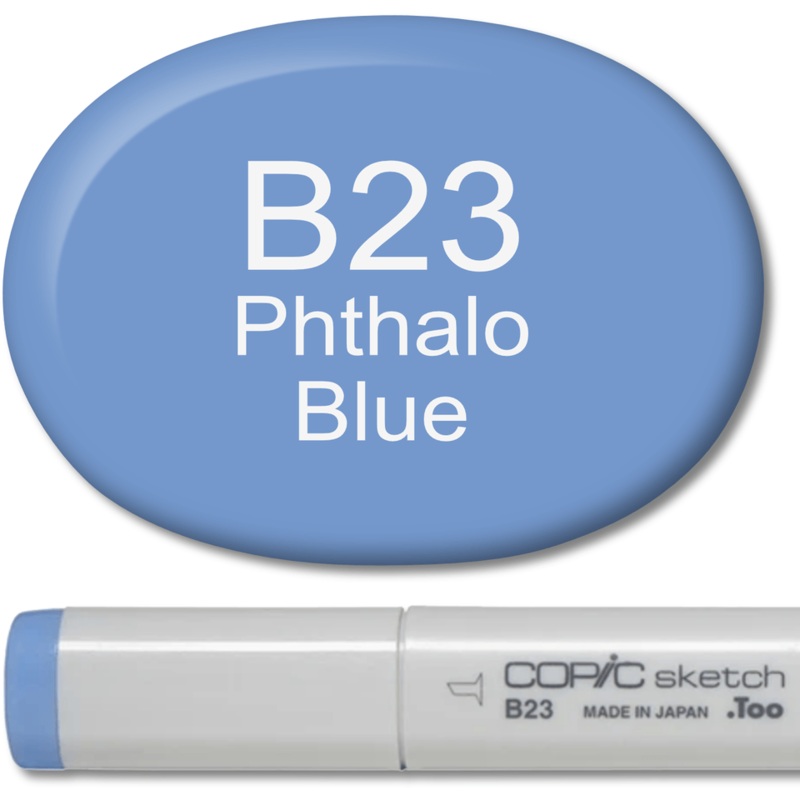 Copic Sketch Marker – B23 Phthalo Blue