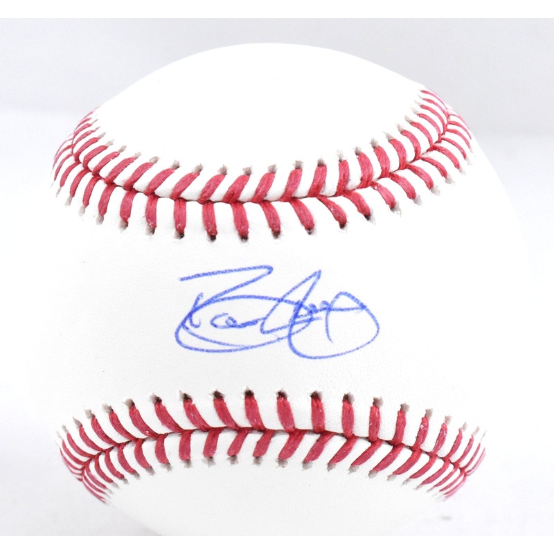 David Justice Autographed Rawlings OML Baseball – Beckett W Hologram *Blue