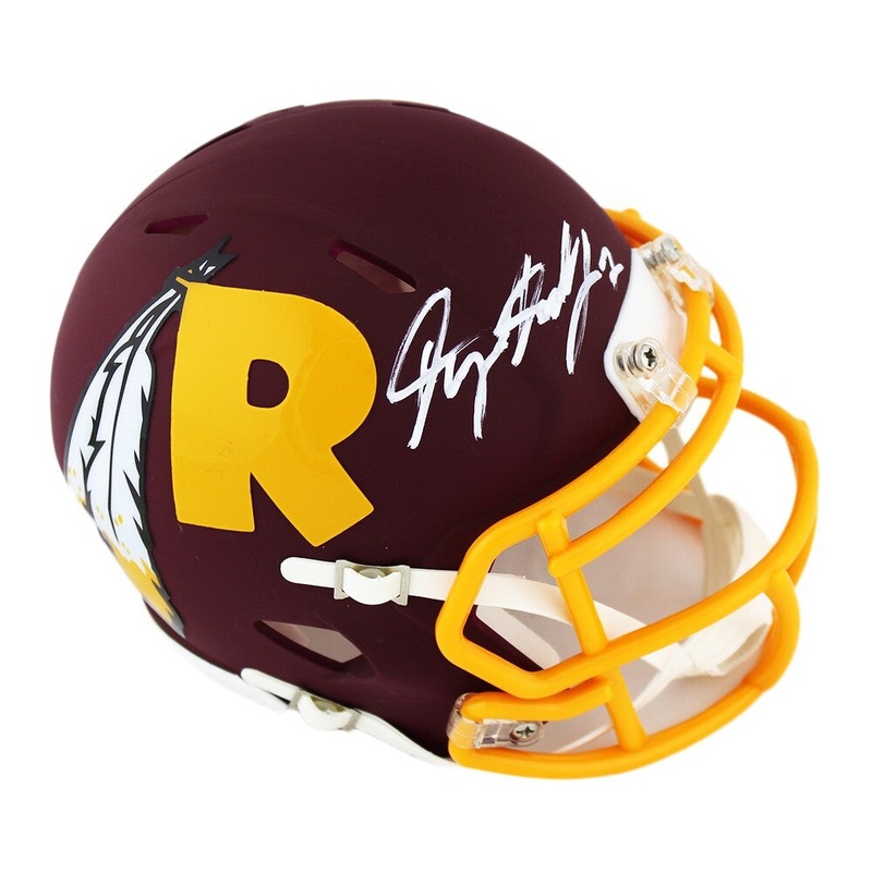 Dwayne Haskins Signed Washington Redskins Speed AMP NFL Mini Helmet