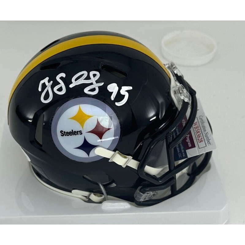 Steelers All Pro GREG LLOYD Signed Riddell Speed Mini Helmet AUTO – JSA