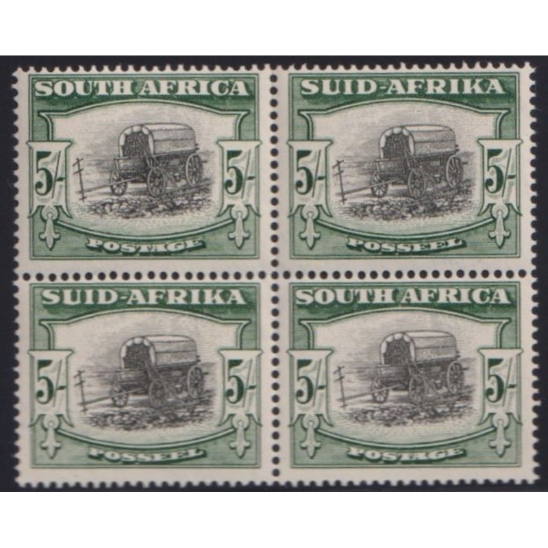 1954  5/-    BLOCK UM   – SACC 121a