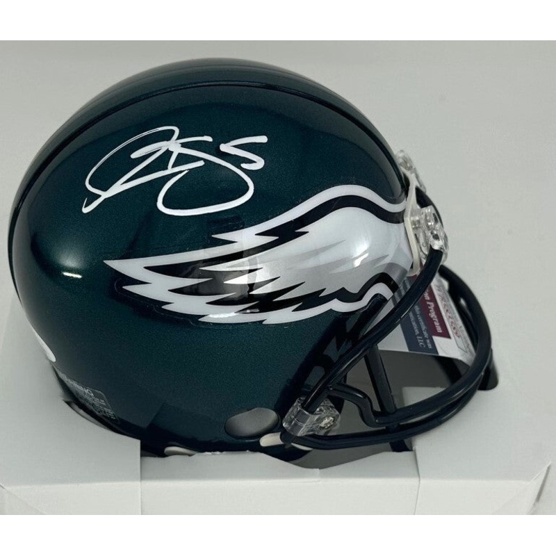 Eagles Quarterback DONOVAN McNABB Signed Riddell VSR4 Mini Helmet AUTO – JSA