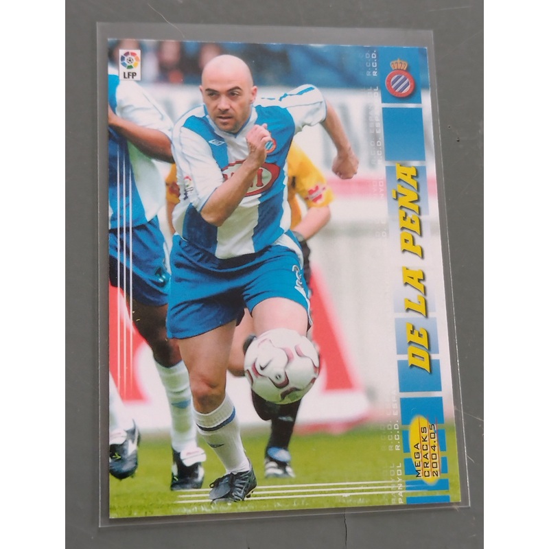 2004-05 Panini Mega Cracks La Liga Ivan de la Pena #123 Trading Card