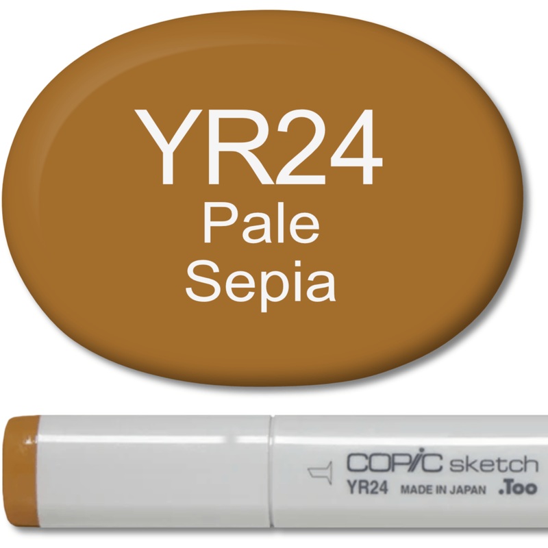 Copic Sketch Marker – YR24 Pale Sepia