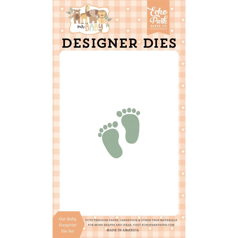 Echo Park Dies Footprint, Our Baby