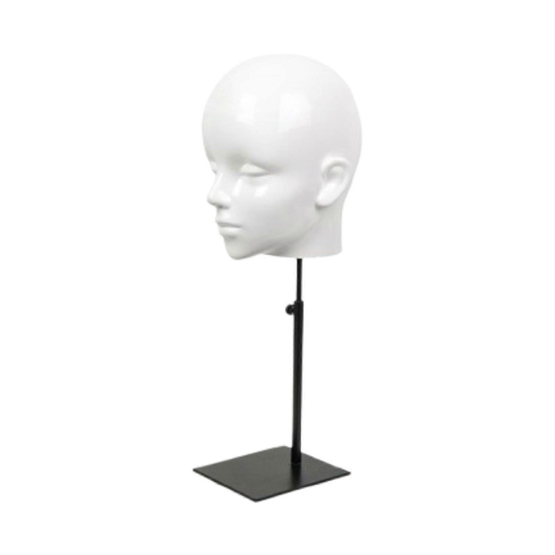 Hat Wig Display Stand Women Mannequin Head Model Fashion Freestanding