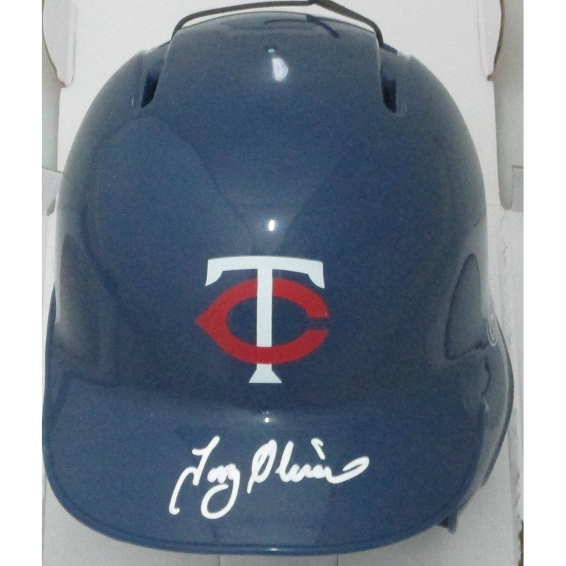 Minn Twins TONY OLIVA Signed Rawlings Mini Helmet AUTO – AL ROY – WS Champ – JSA